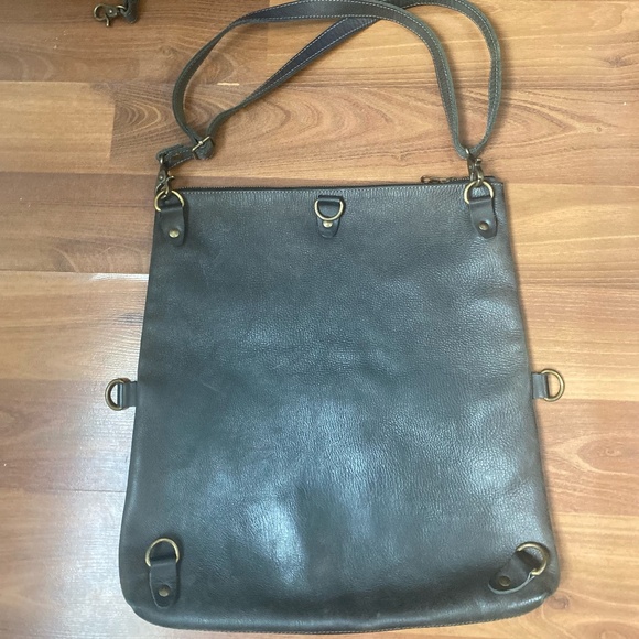 90s slouchy leather bag - Picture 7 of 9